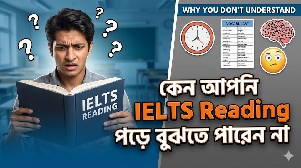 কেন আপনি IELTS Reading পড়ে বুঝতে পারেন না 